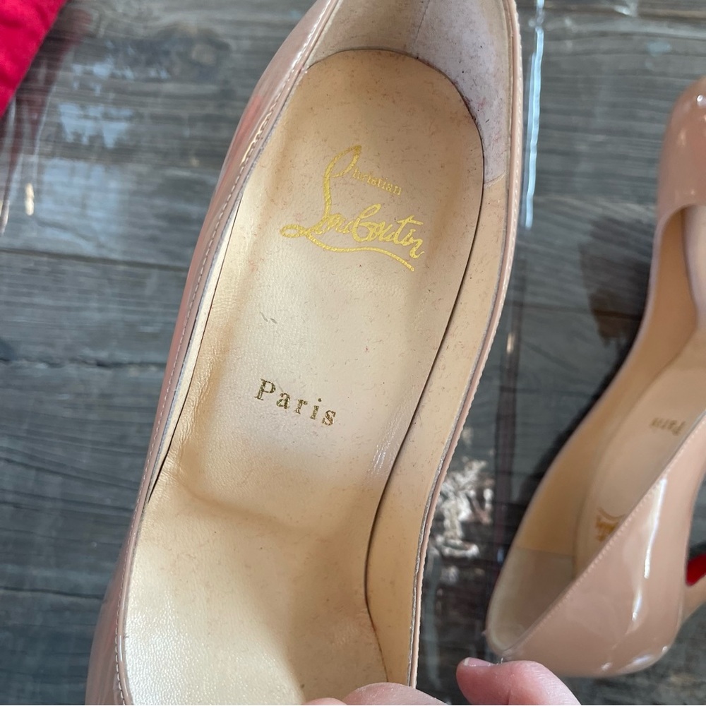 CHRISTIAN LOUBOUTIN fififa 0 patent size 37 - Picture 3 of 6